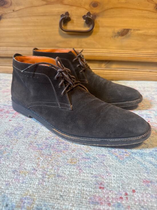 Martin Dingman Brown Suede Chukka Shoes Boots 9 main image 5